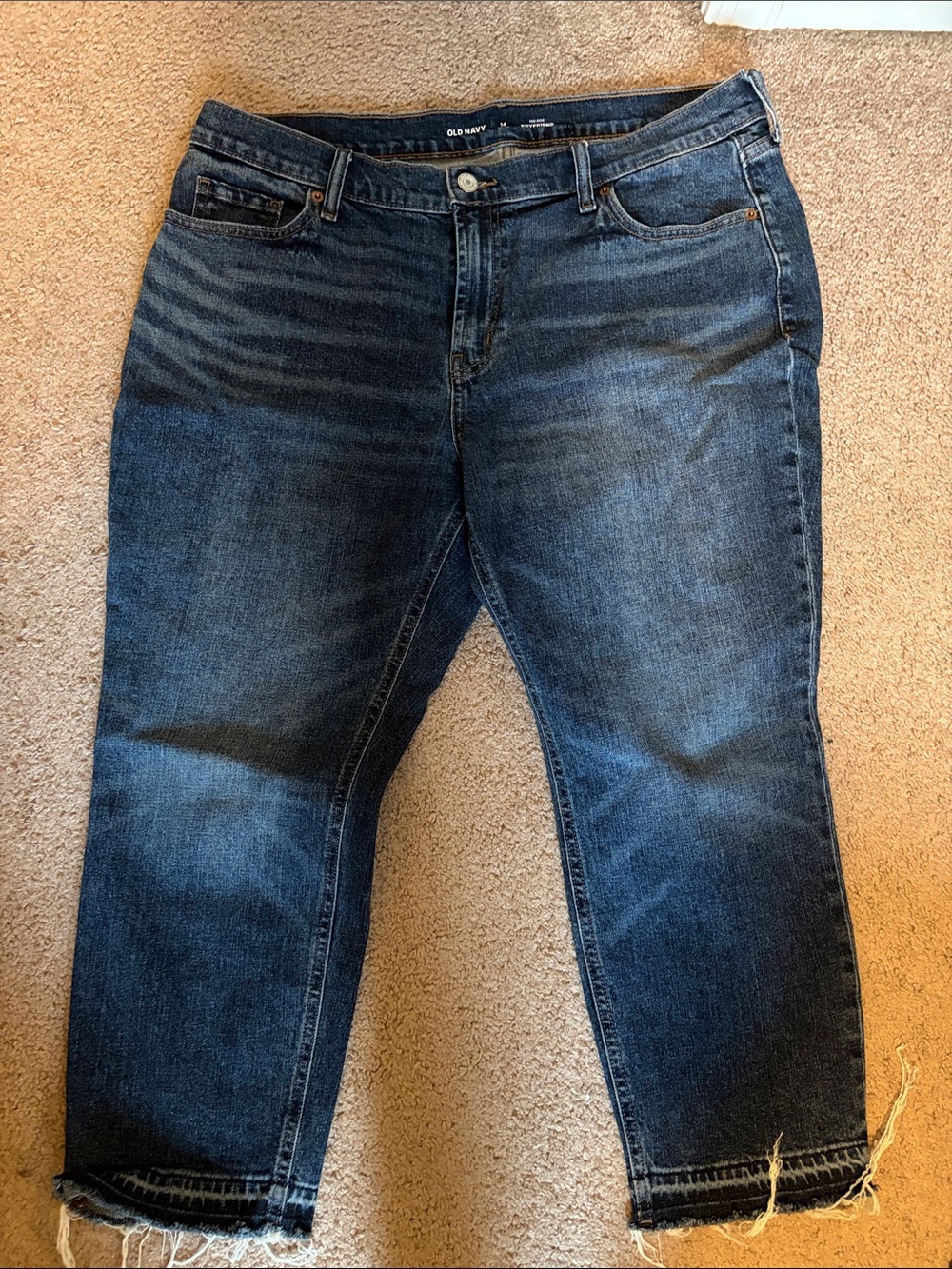 Old Navy Men’s Dark Wash Relaxed Jeans